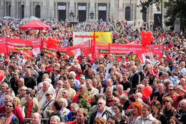 1st May Europe manifestations