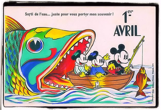 Poisson d'Avril Pesce d'Aprile