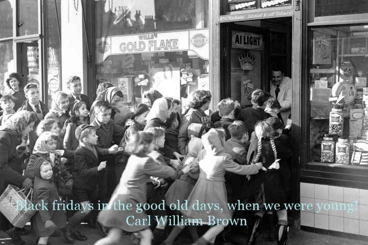 Black Friday in the good old days