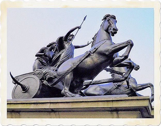 Boudicca Statue Westminster Bridge London