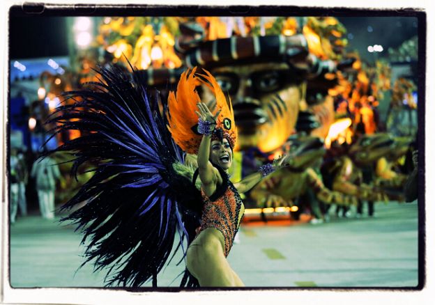 Carnival parade in Rio de Janeiro