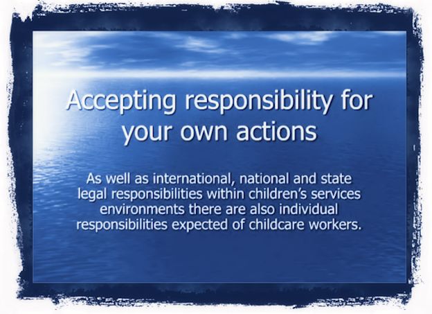 Childcare responsability