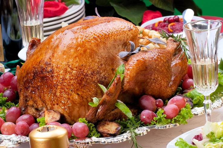 Christmas special roasted turkey