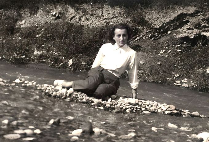 My mother when she was 18