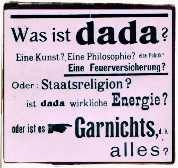 Dadaism and surrealism