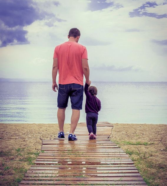 Father with his child