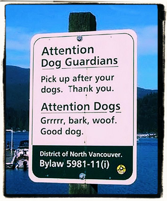 Humorous and funny signs