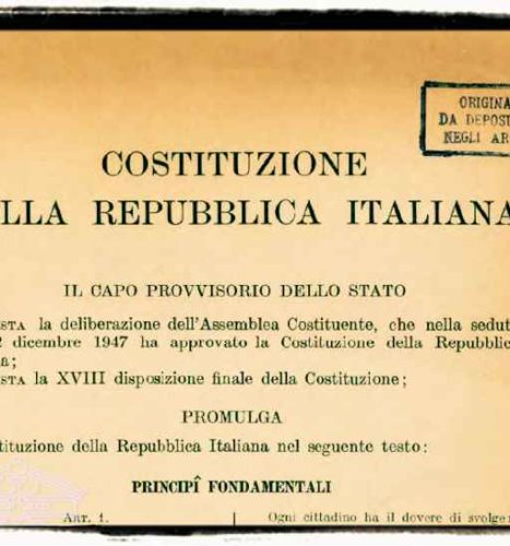 The Italian Constitution and the Dead Neapolitan Man