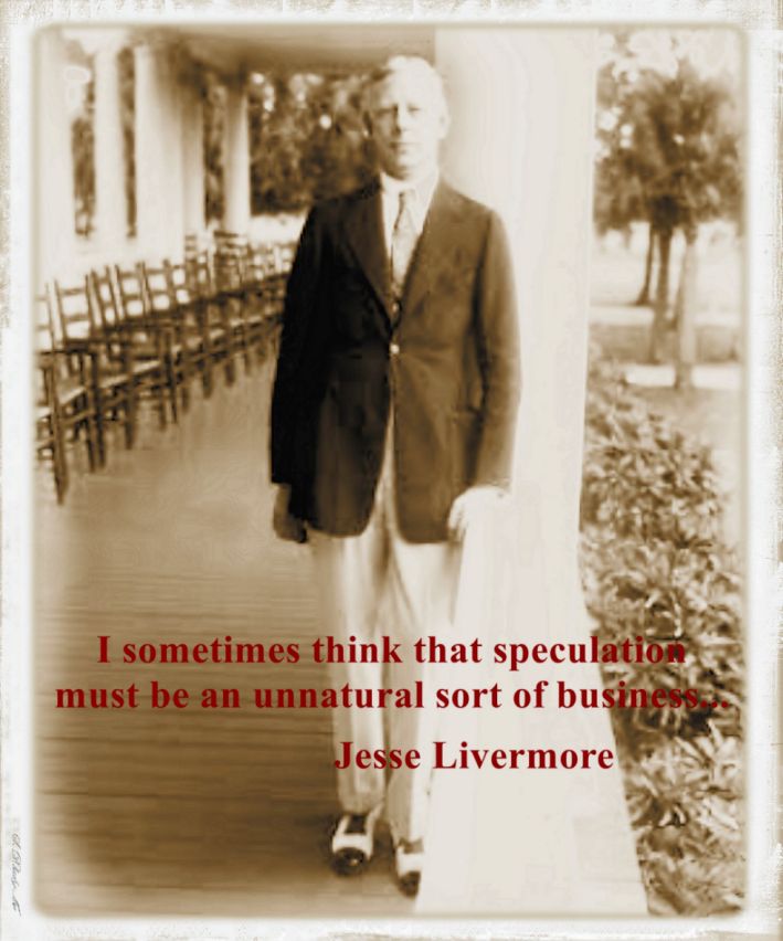 True words and thoughts on speculation and trading by Jesse Livermore
