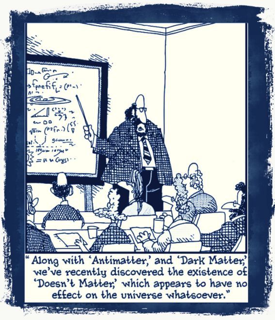 Matter and antimatter humor