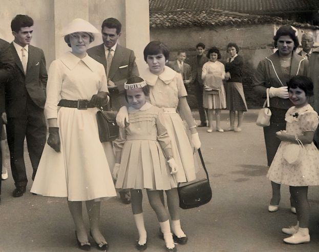 My parents and aunts in the 50s