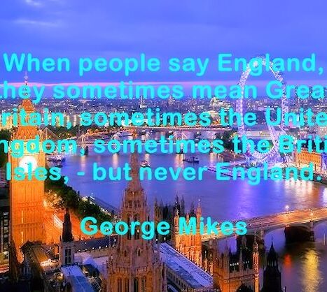 Quotations on England (Part 1)