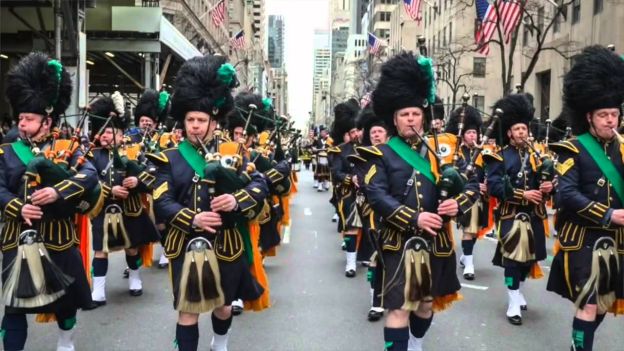 Saint Patrick Day parades