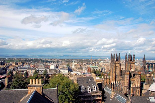 Scotland Edimburgh Skyline