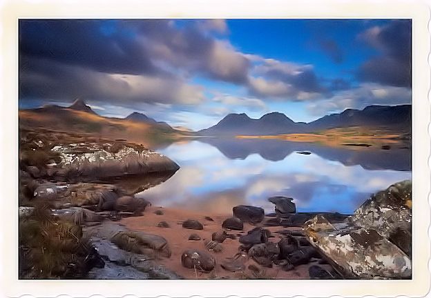 Scottish Highlands lake
