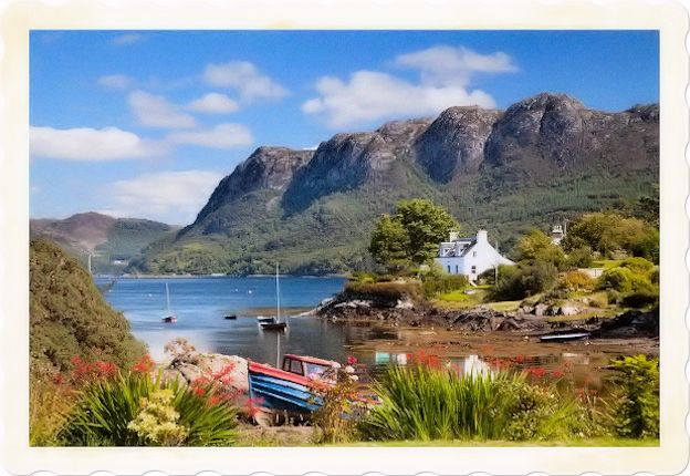 Scottish Highlands panorama