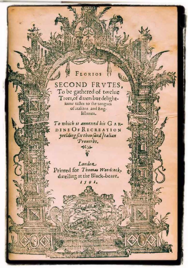 John Florio quotes, proverbs, ideas and dialogues