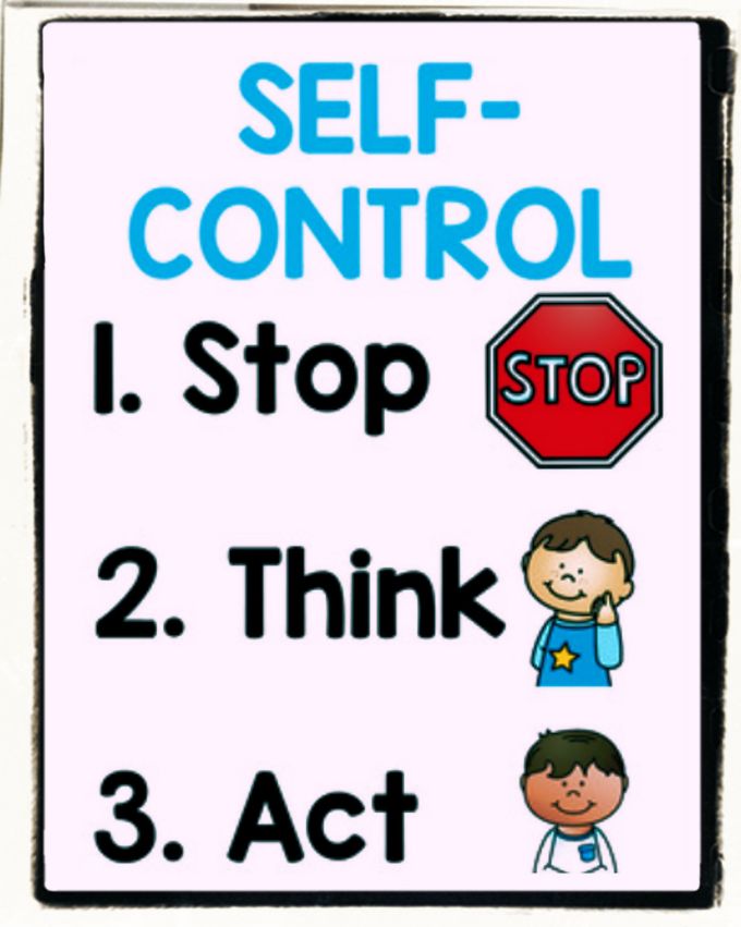 Teach Self-control to children