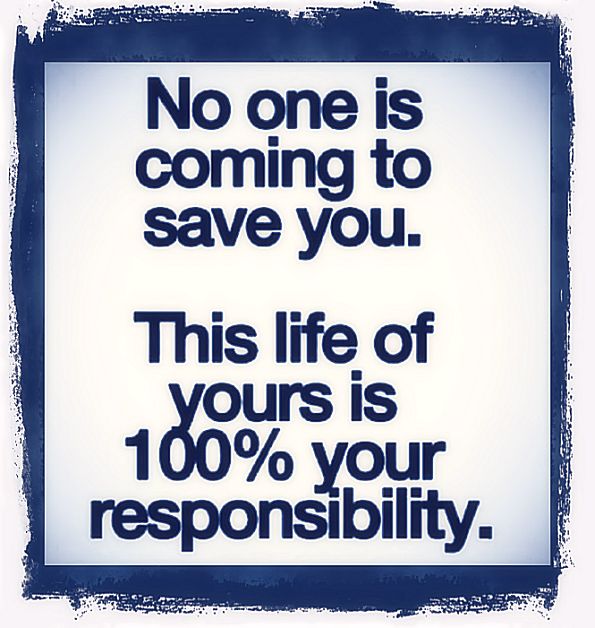 Self-responsability thoughts and quotes