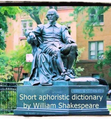 Shakespeare dictionary