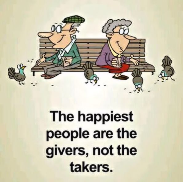 Happy people read quotes