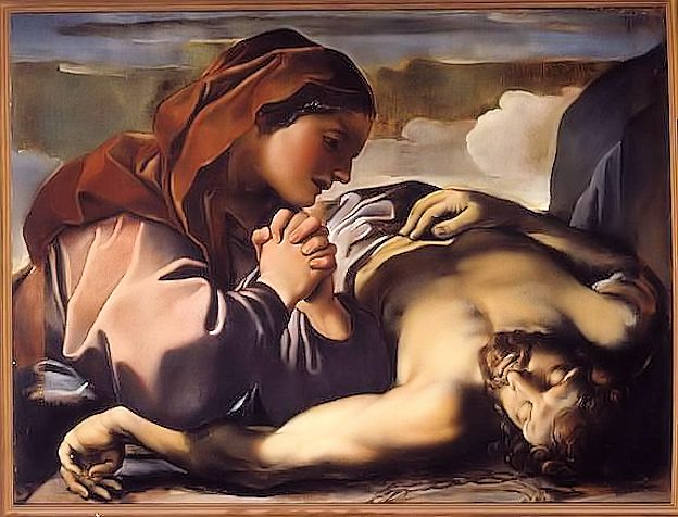 The Holy Virgin and Jesus