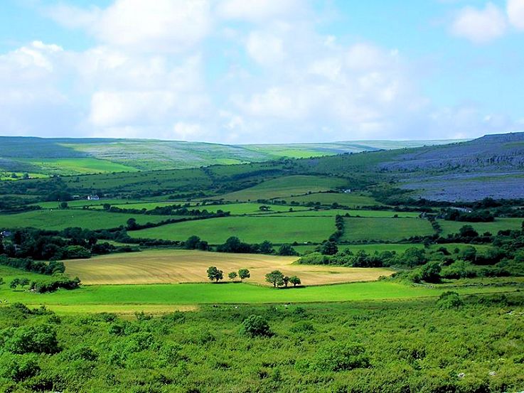 The Irish beautiful countryside