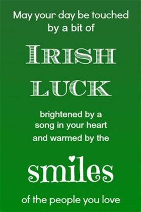 The luck of the Irish wishes