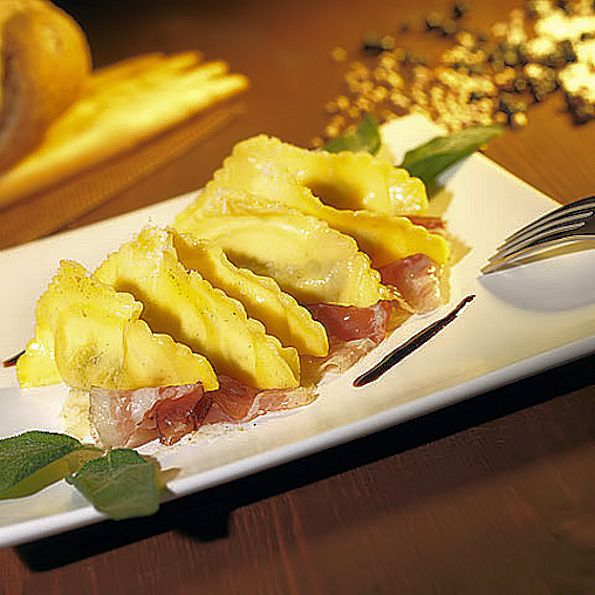 Tortelli Italian dish