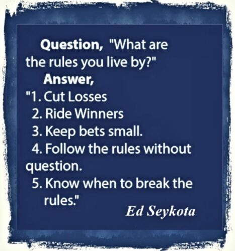 Twenty great trading advice