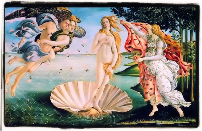The Birth of Venus by Botticelli
