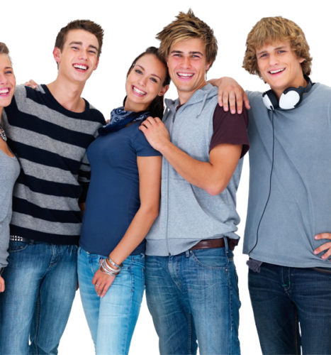 Facebook and Twitter